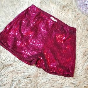 Bozzolo sequin shorts